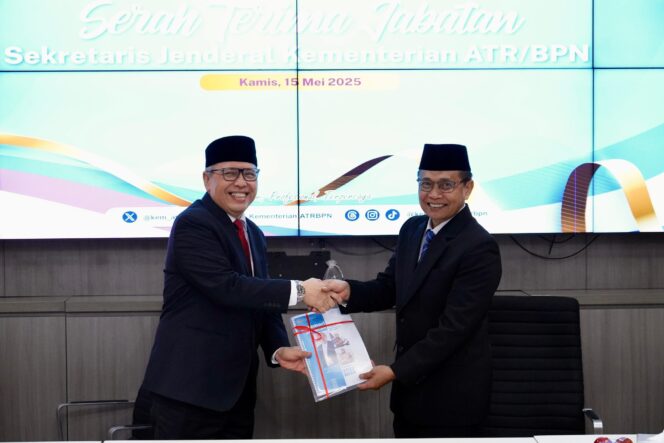 
					Resmi Jabat Sekjen ATR/BPN, Pudji Prasetijanto Hadi Ajak Jajaran Sukseskan Tugas Baru