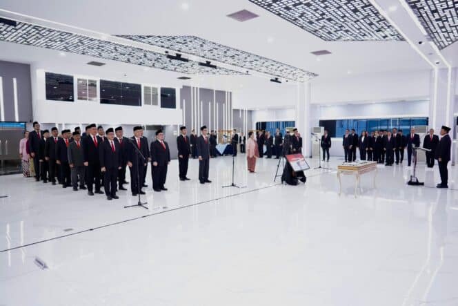 Menteri ATR/BPN Lantik 31 Pejabat Struktural, Tegaskan Pentingnya Rotasi Jabatan