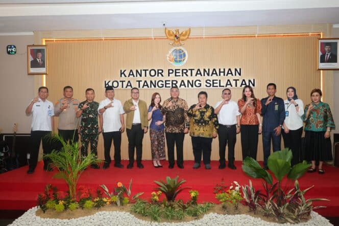 Sinergi Data Pertanahan dan Pajak di Tangsel, Wamen Ossy Targetkan Efisiensi dan Peningkatan PAD