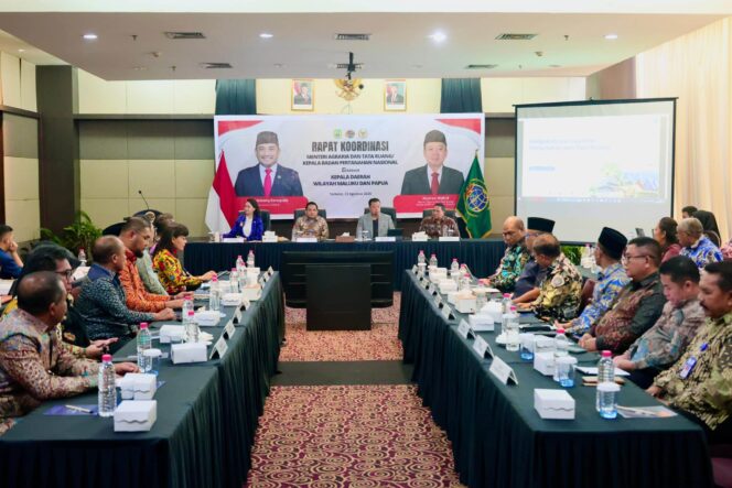Rakor di Ternate, Menteri Nusron Dorong Pemda Aktif Dukung Sertifikasi Tanah untuk Kepastian Hukum Masyarakat