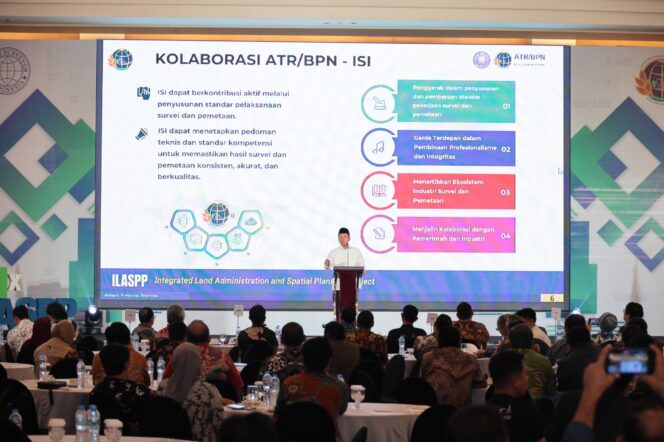 
					Menteri Nusron di HUT ke-53 Ikatan Surveyor Indonesia: Peta Akurat Jadi Kunci Pembangunan