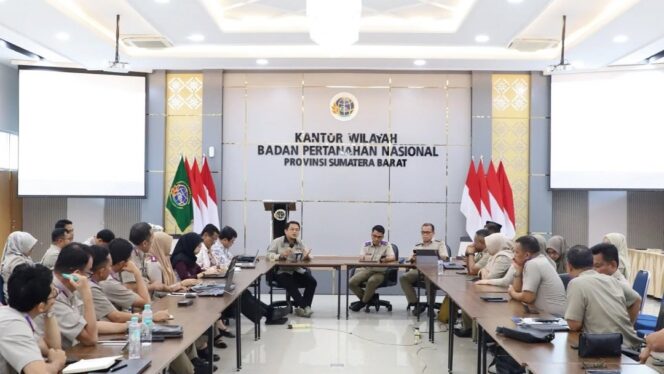 
					Koordinasi Sertipikasi Aset BPN dan KPK di Sumatera Barat: Percepatan Penyelesaian Permasalahan Aset