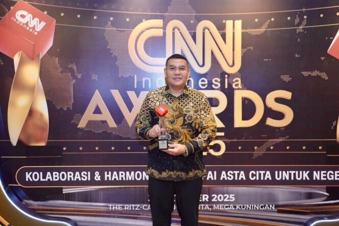 ATR/BPN Menang Besar di CNN Indonesia Award 2025 Berkat Terobosan Reforma Agraria untuk Kemajuan Desa