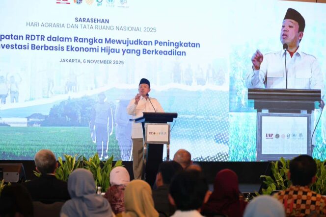 Menteri Nusron: Tata Ruang Berkeadilan Jadi Kunci Empat Visi Strategis Presiden Prabowo