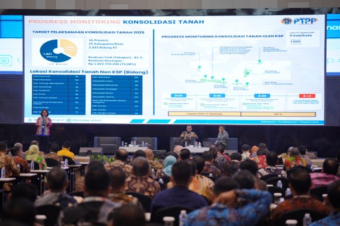 
					Konsolidasi Tanah 2025 Capai 81 Persen, ATR/BPN Optimistis Sertifikasi Tuntas Nasional