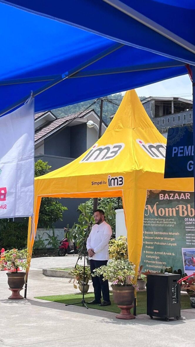 Fadly Amran Apresiasi Bazar Mom BBI, Dorong Kontribusi Warga Jaga Kebersihan Kota Padang