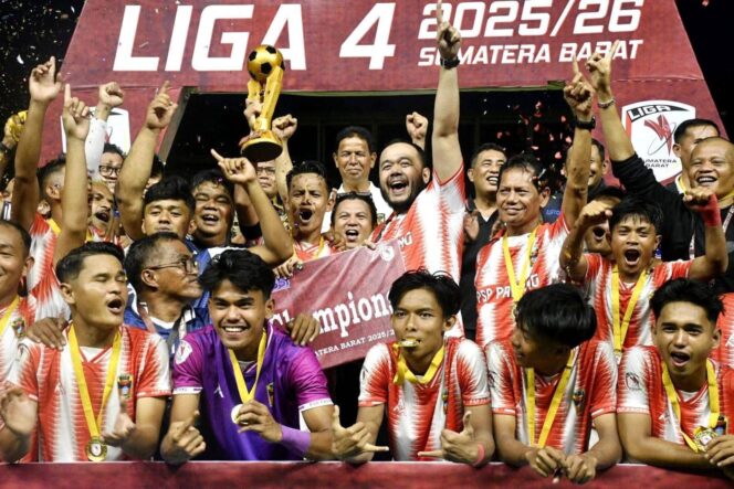 Atasi PSPP, PSP Juara Liga 4 Sumbar