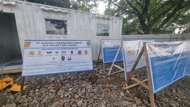 Tanpa Uang Muka, PT Marinda Utamakarya Subur Mampu Jalankan Proyek Sungai Kali Angke Senilai Rp91,3 Miliar, Progres Lampaui Target